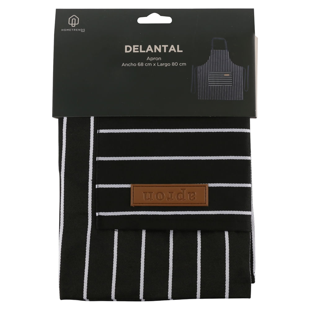 Delantal C Bolsa Hometrends 26X18 Cm