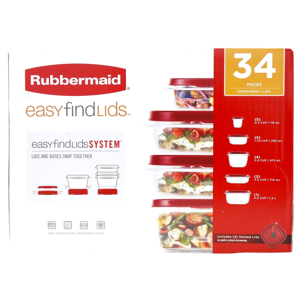 Recipiente Efl Set 34 Pz