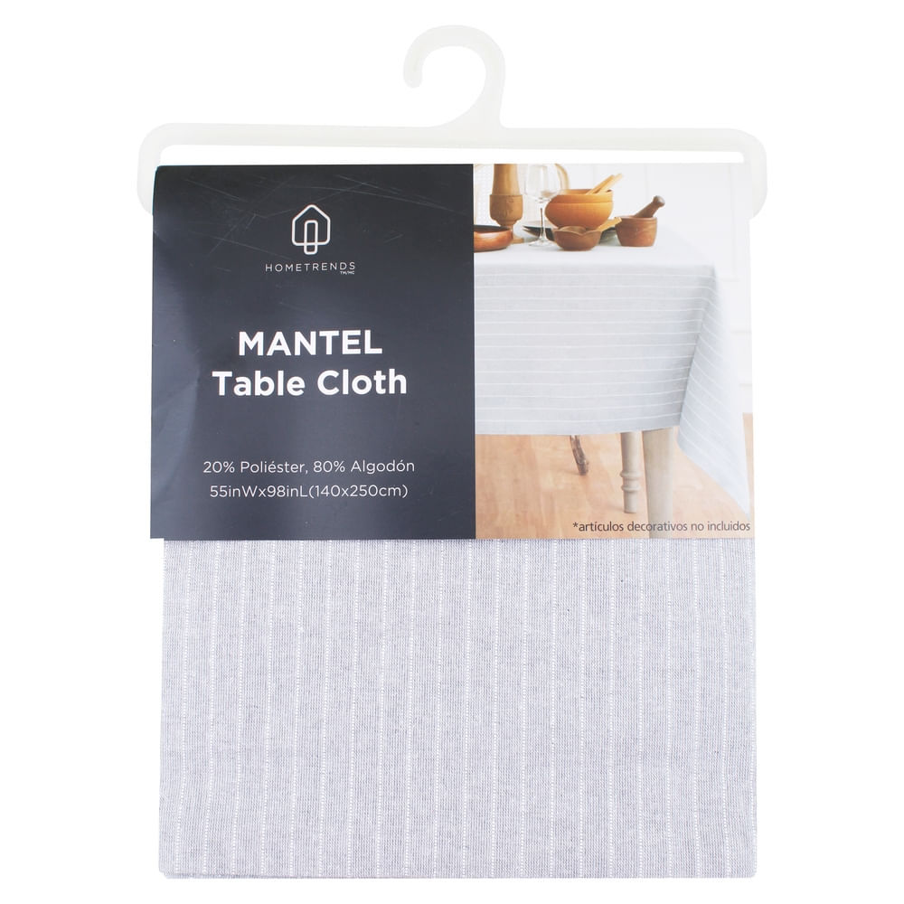 Mantel Hometrends En Hilo 140X250Cm