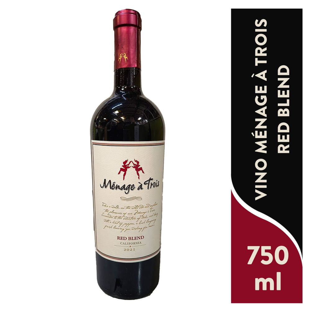 Vino Menage a Trois Red Blend 750 ml