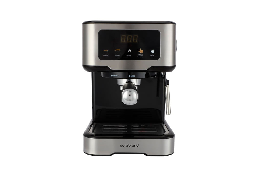 Cafetera Durabrand Expresso Digital de 12 litros.