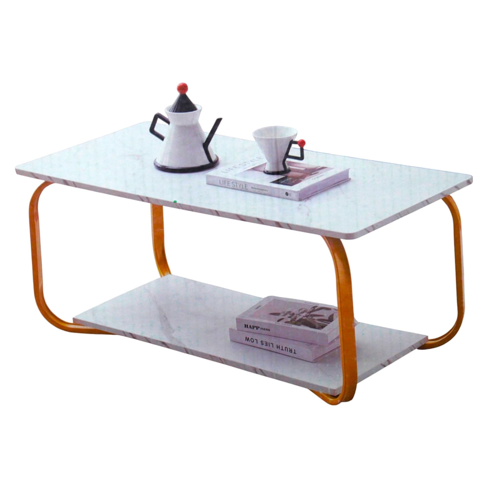 Ht Mesa De Centro Marmol 100Cm