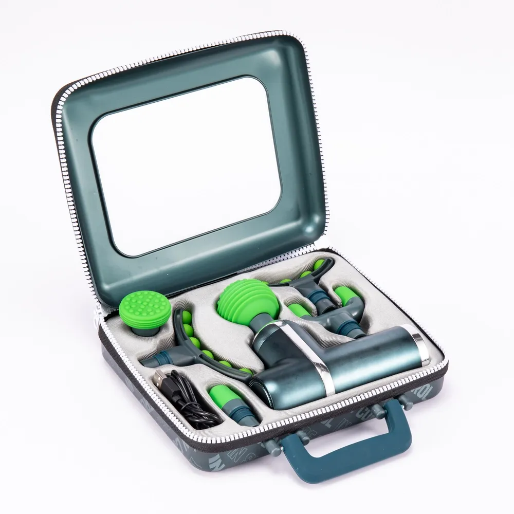 Set Masajeador Athletic Works Compacto de 9 x 13,5 x 4,5 cm de diámetro