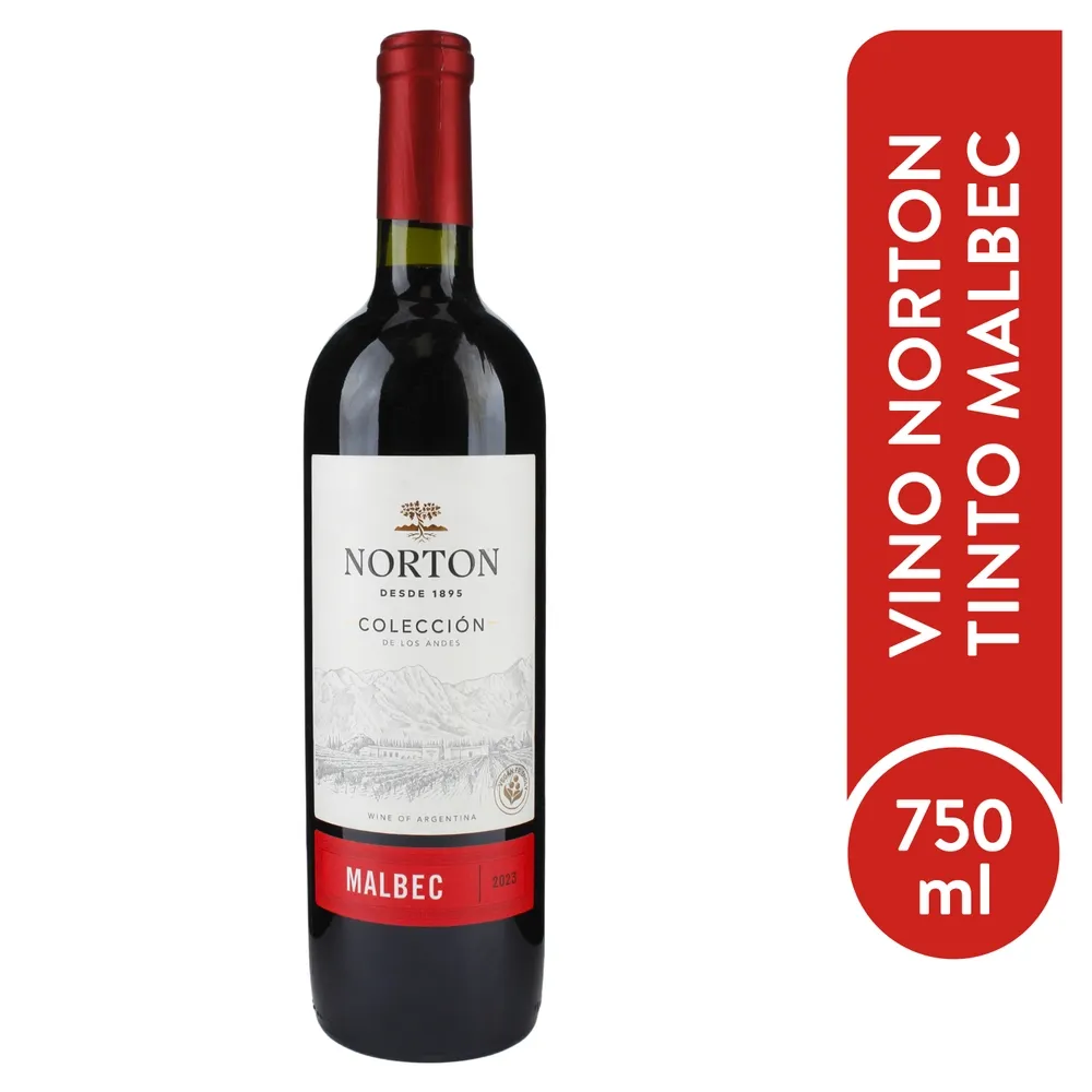 Vino Tinto Norton Malbec 750ml