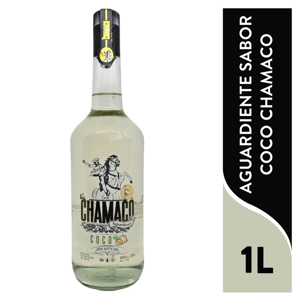 Aguardiente Chamaco Coco 1000ml