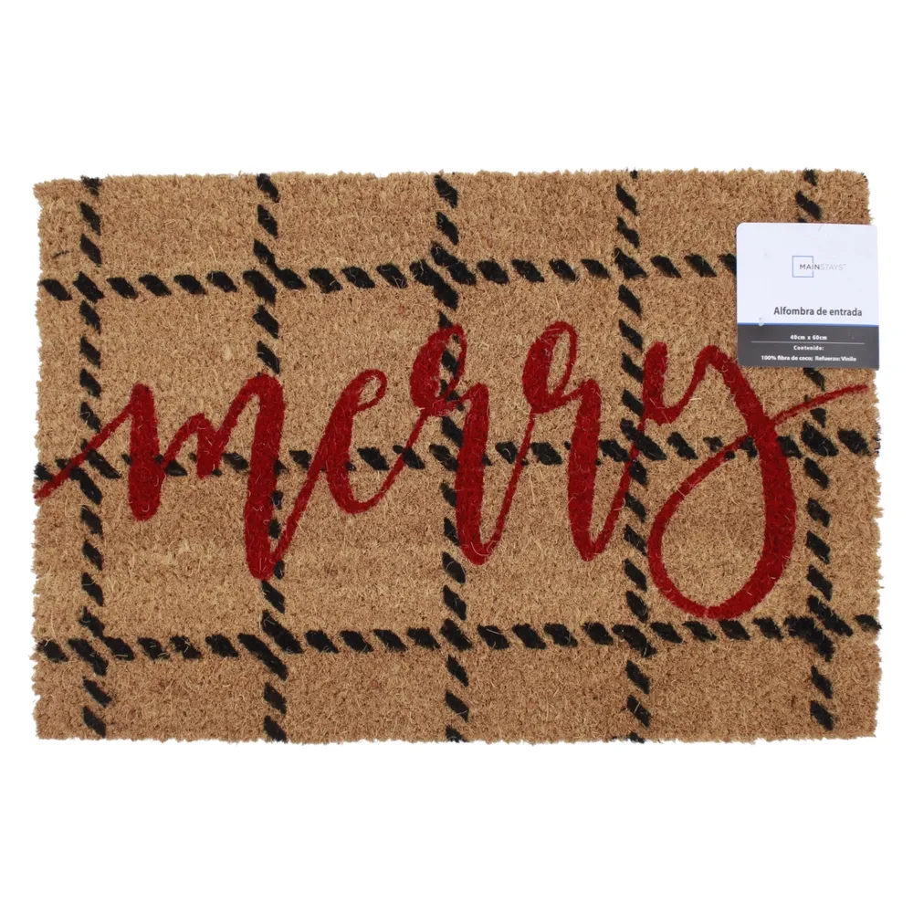 Alfombra Fibra De Coco Merry Ms 60x40