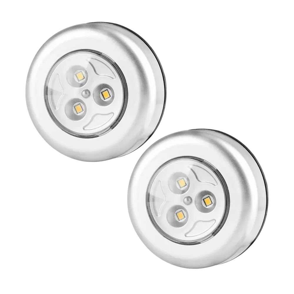 3Led Luz Touch 2Pck