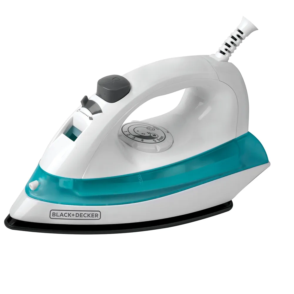 Plancha Black+Decker de vapor suela antiadherente