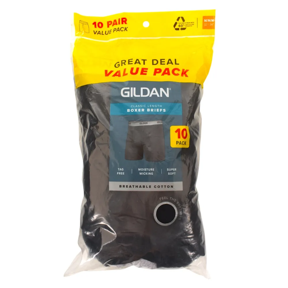 10p Boxer Ajustado s Gildan
