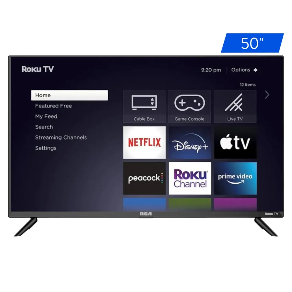 Pantalla RCA LED Smart Roku UHD 4K - 50 Pulgadas (1 in = 2.54 cm)