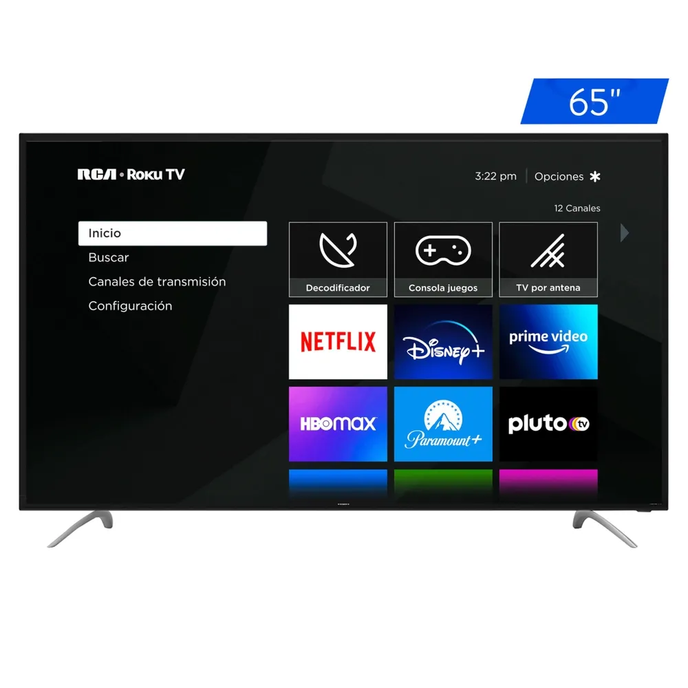 Pantalla RCA LED 4K - 65 Pulgadas (1 in = 2.54 cm)