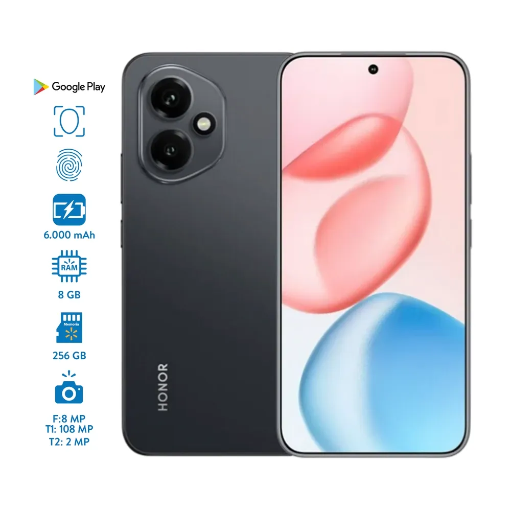 Celular Honor 400 Smart 8GB RAM 256GB Almacenamiento