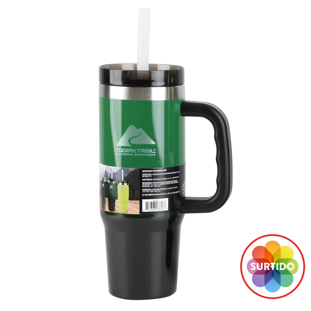 Botella insulada Ozark Trail de acero inoxidable en colores surtidos - 30 oz