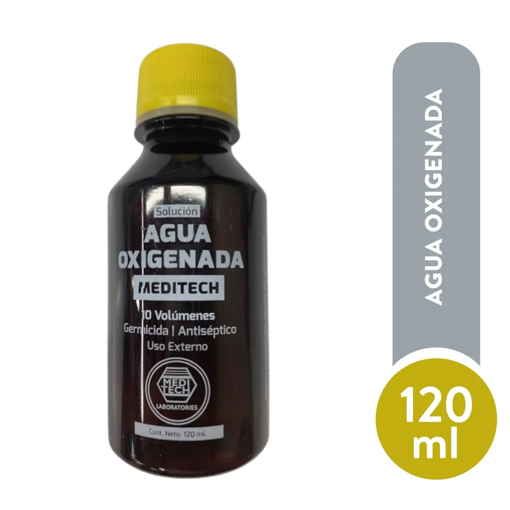 Agua Oxigenada Meditech 120 ml