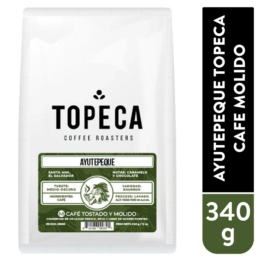 Ayutepeque Topeca Cafe Molido 340 g