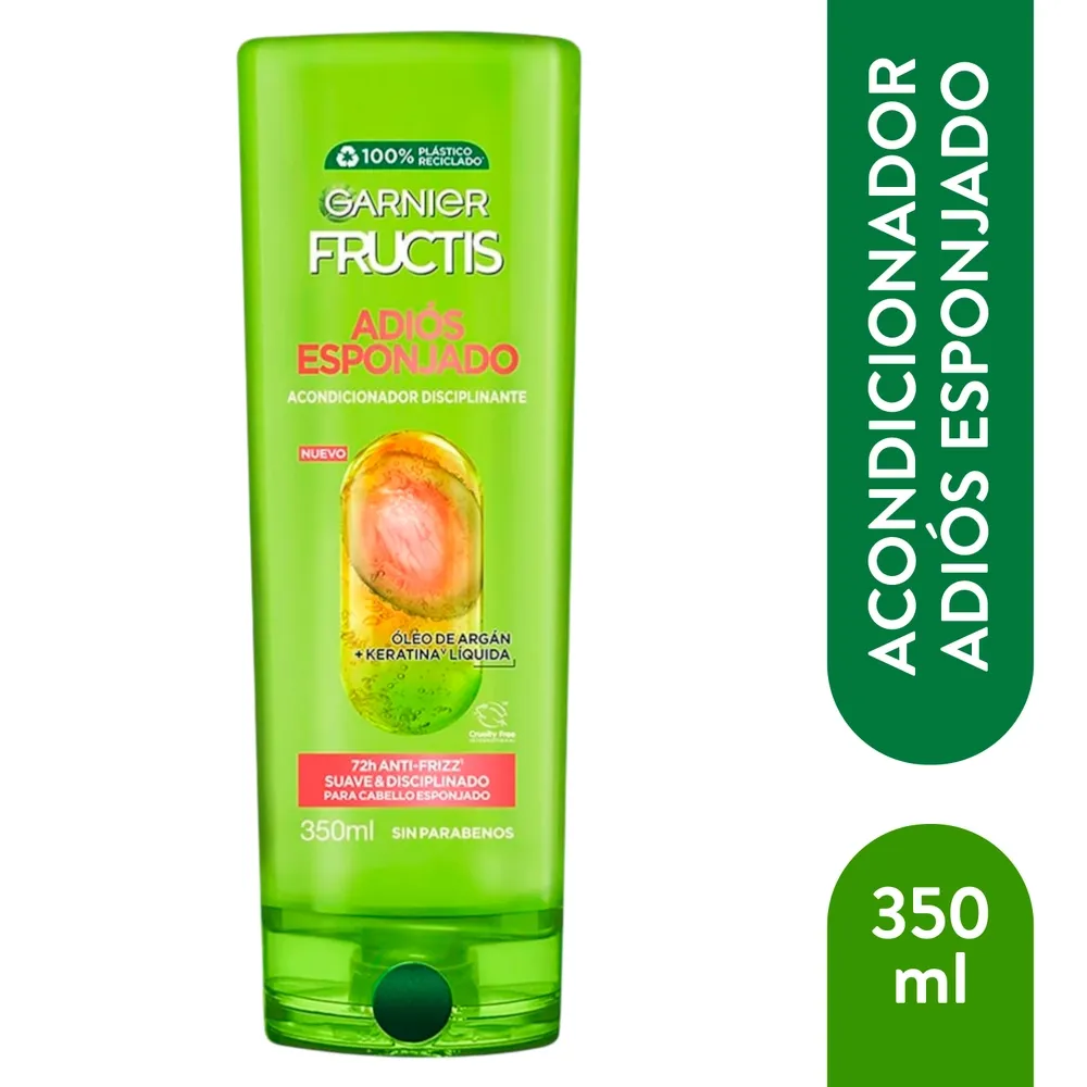 Acond Fructis Adios Esponjado 350ml
