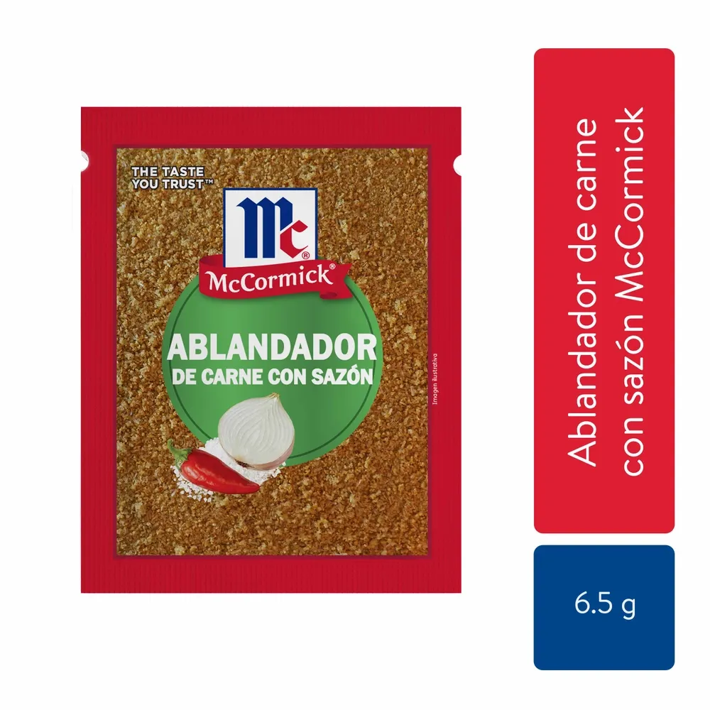 Ablandador McCormick de carne  con sazón - 6.5 g