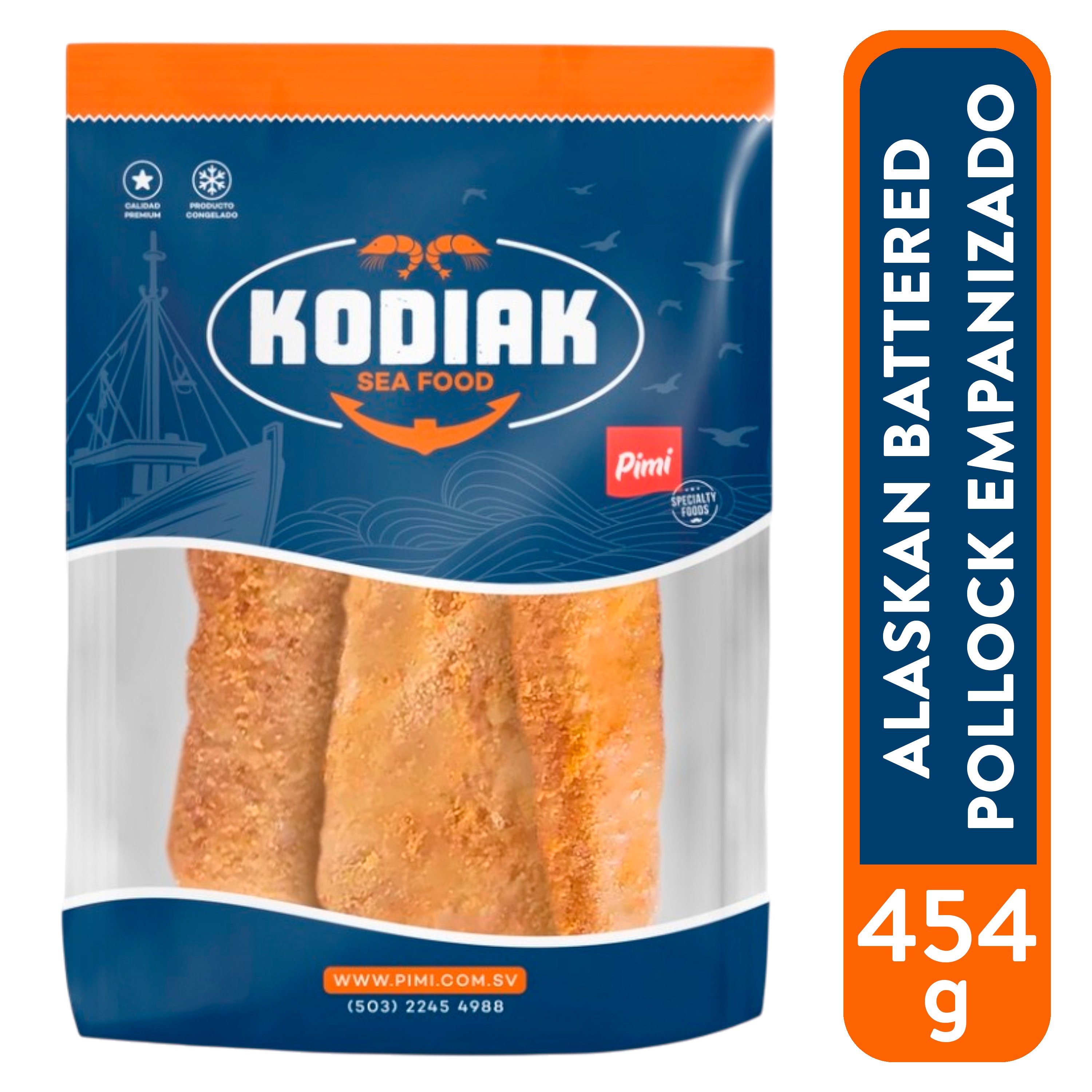Alaskan Battered Pollock Empaniz 454 Gr
