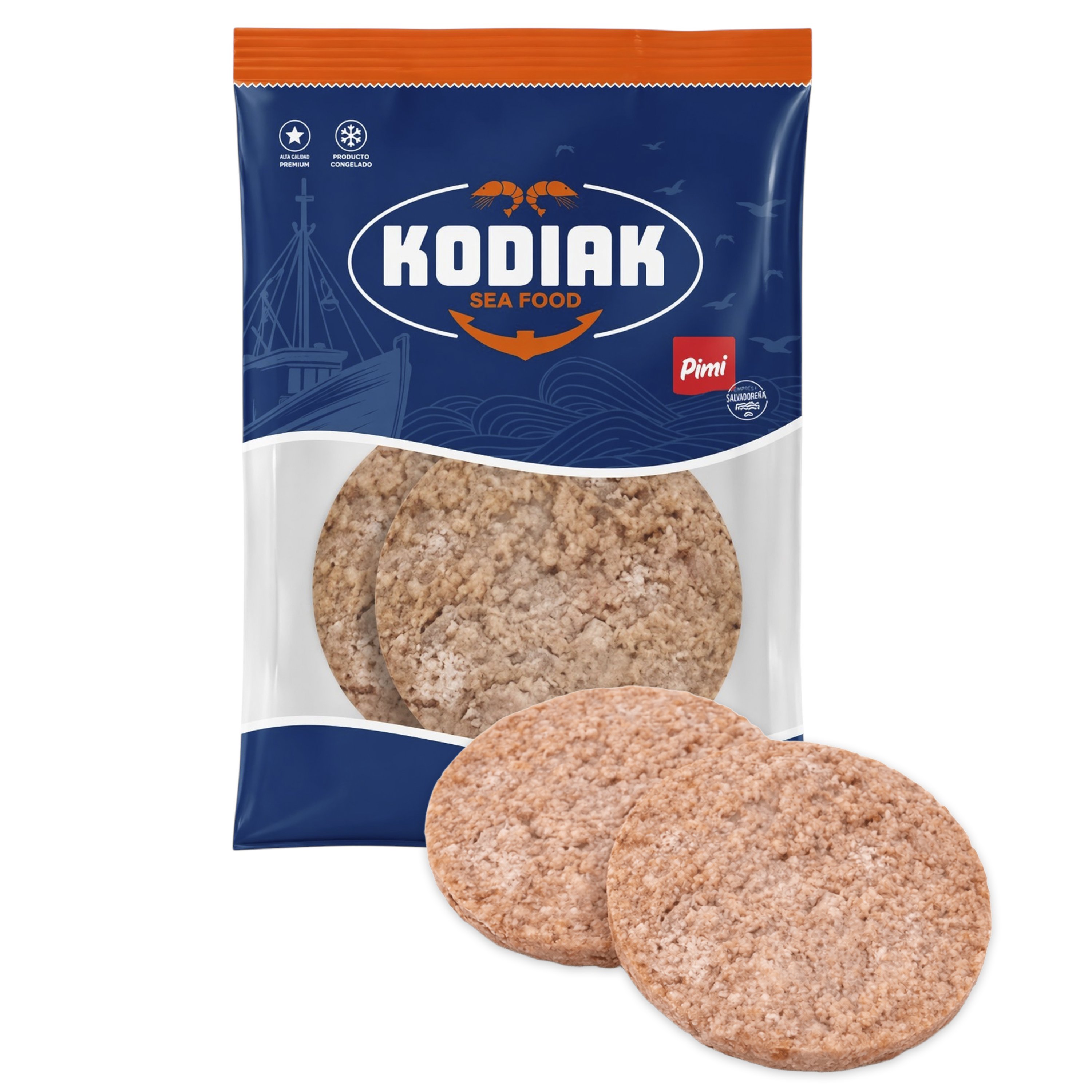 Alaskan Salmon Burger Kodiak 454 Gr