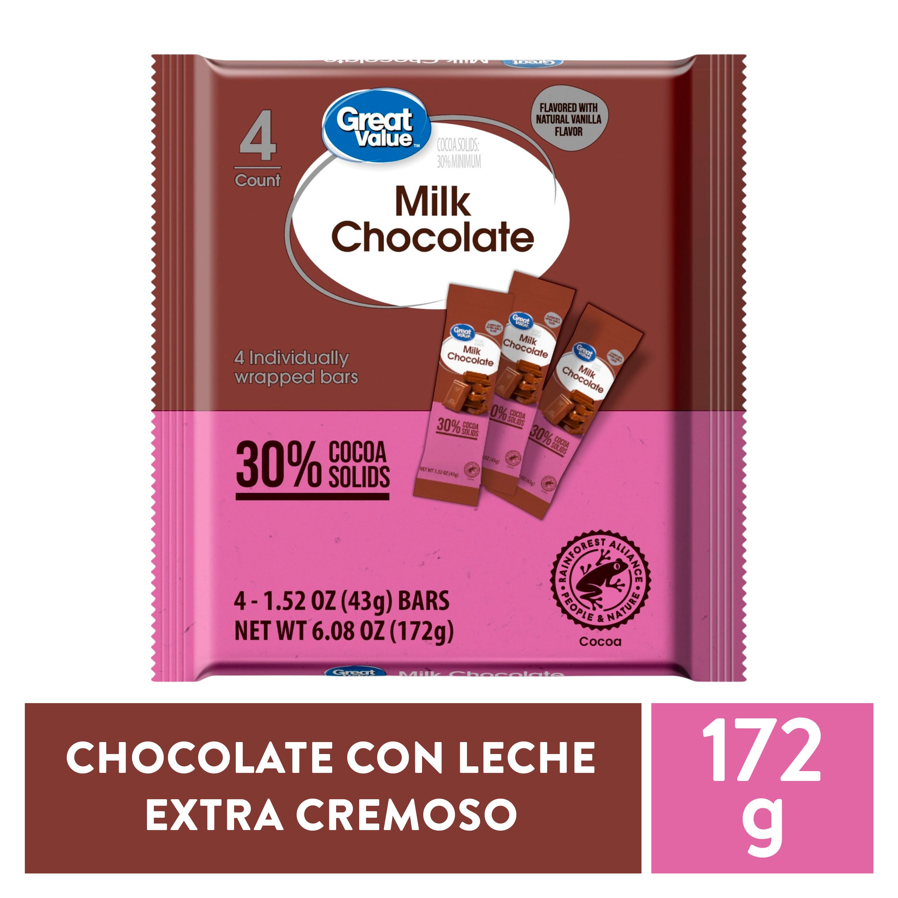 Chocolate c Leche Xtra Cremoso Gv 172g